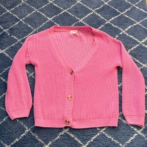 Cat & Jack Pink Knit Sweater